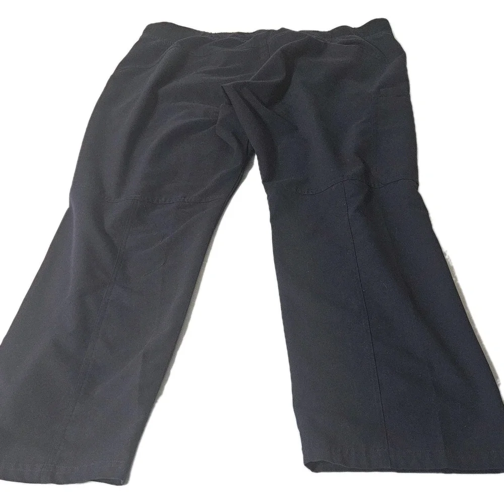 Figs Technical Collection Mens Scrub Pants Black 2XL Joggers Drawstring NAVY